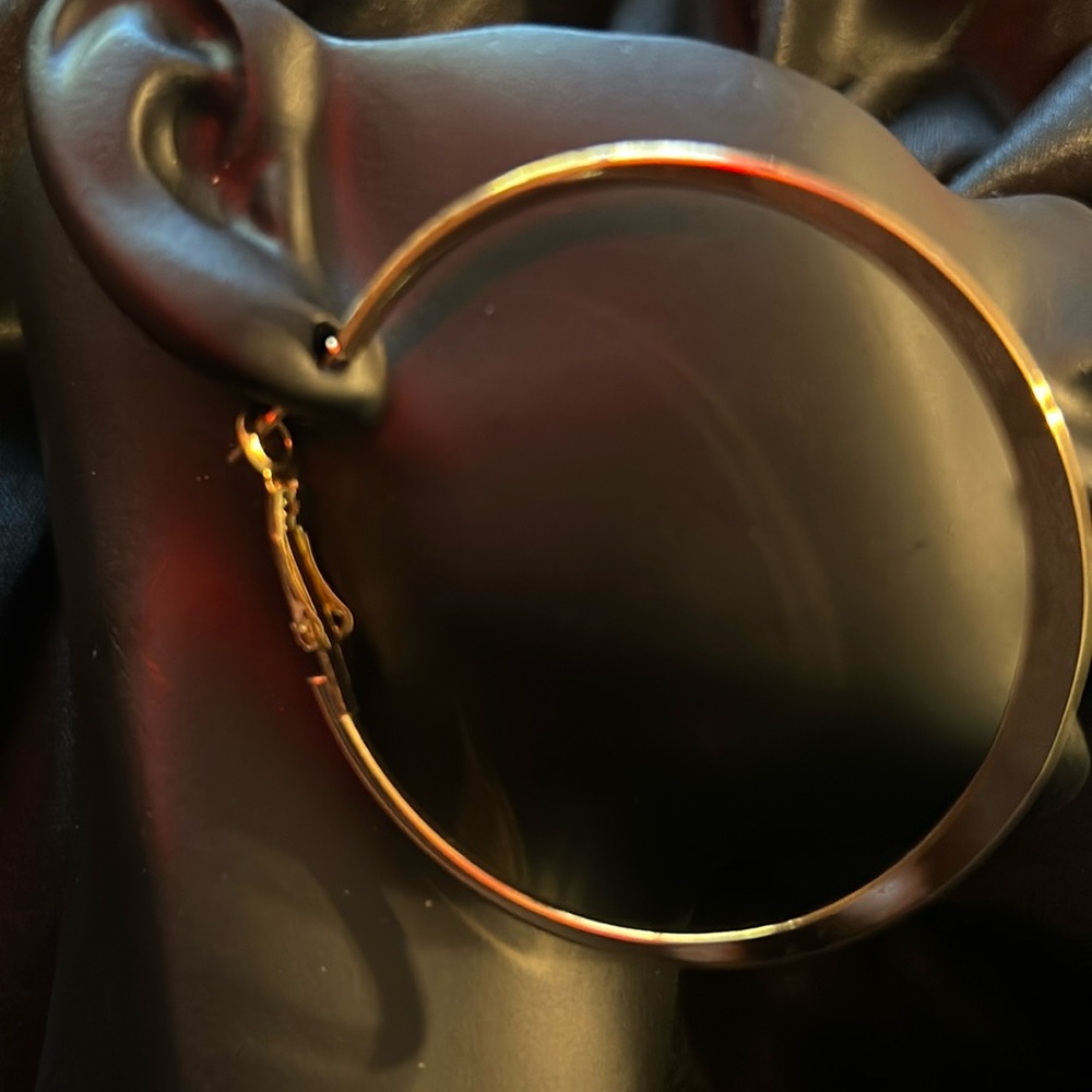 Gold Hoop Earrings